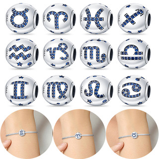 Hot sale mới đến ❤️❤️Original 12 stars charm hạt 925 vòng tay bạc phụ kiện hạt charm cho pandora phụ nữ hạt tự làm đồ trang sức quà tặng