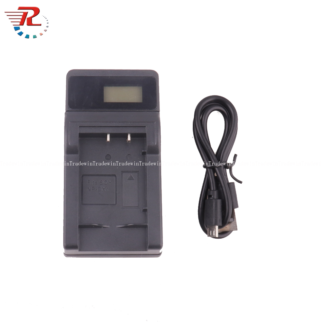Bộ Sạc Pin USB Màn Hình LCD Kỹ Thuật Số NP-BX1 Cho Sony RX100 M6 VI M5 M4 M3 DSC HX50 RX1 HX90