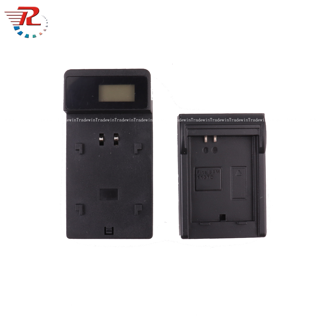 Bộ Sạc Pin USB SAM1137D Có Màn Hình LCD Cho Samsung NV11 NV100 NV30 NV40 I80 I85 NV103