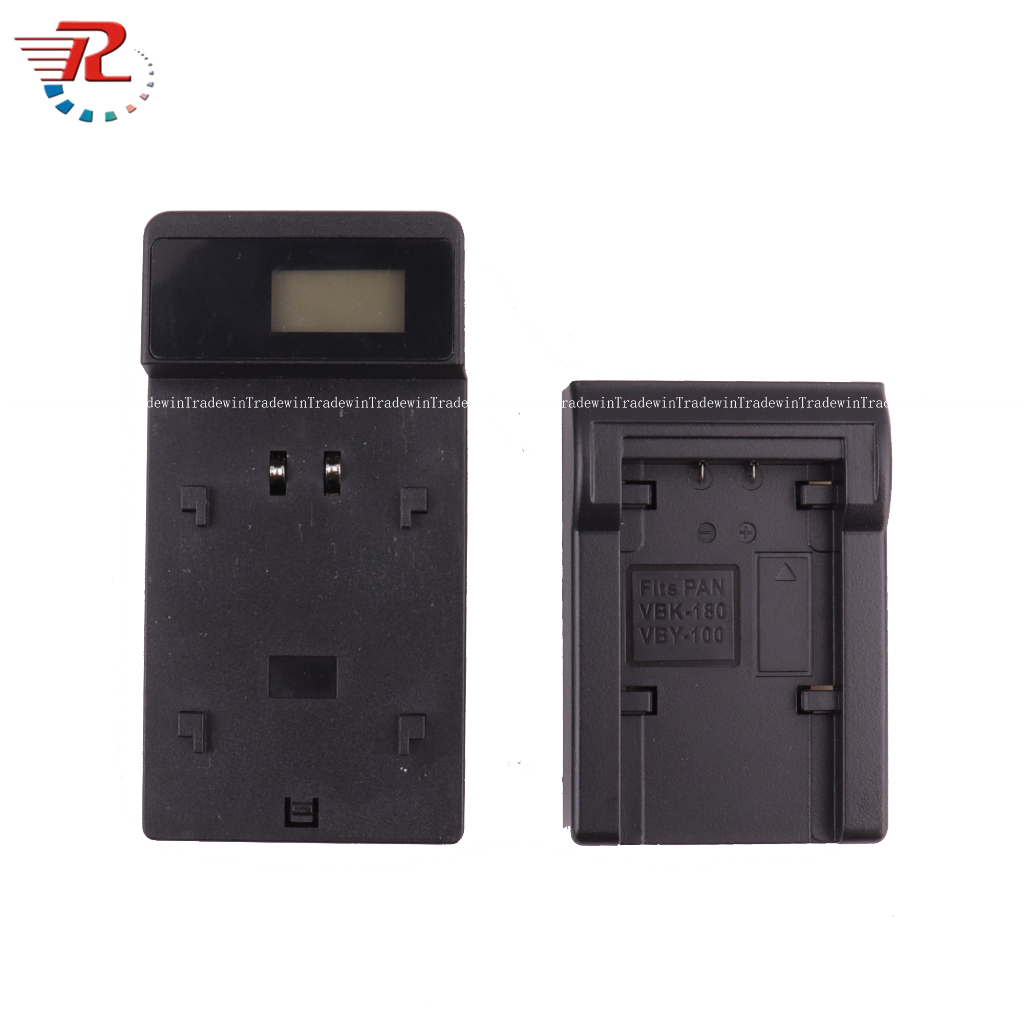 Bộ Sạc Pin USB Màn Hình LCD Kỹ Thuật Số VW-VBK180 VBL090 Cho Panasonic HDC-T55 HDC-T50 H101 S71