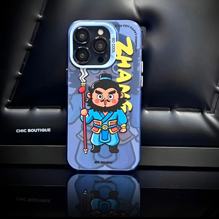 Ốp Điện Thoại Acrylic Cứng Hai Lớp Màu Bạc / Trung Hoa Cho compatible for iPhone 11 12 13 14 pro max