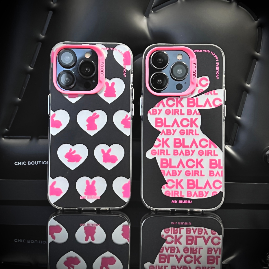 Ốp Điện Thoại Acrylic Cứng Hai Lớp Màu Bạc / Trái Tim Cho compatible for iPhone 11 12 13 14 pro max