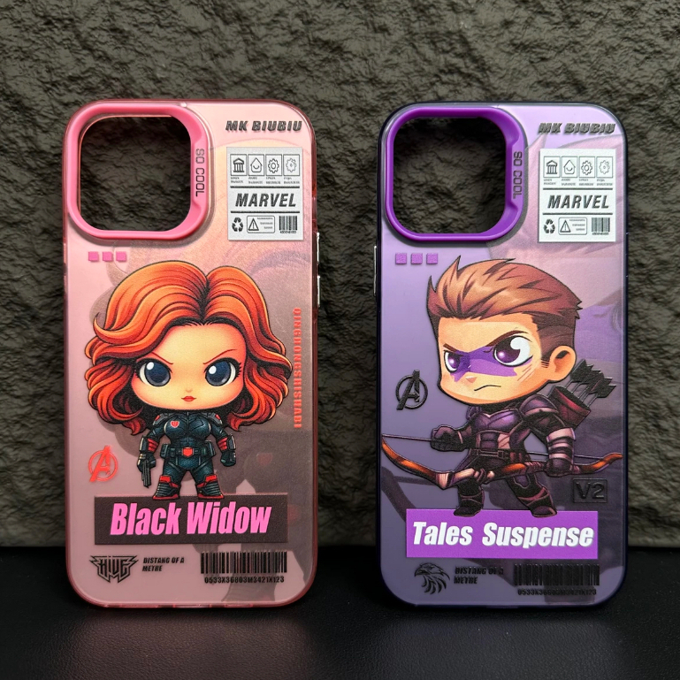 Ốp Điện Thoại Acrylic Cứng Hai Lớp Màu Bạc / Venom Cho compatible for iPhone 11 12 13 14 pro max