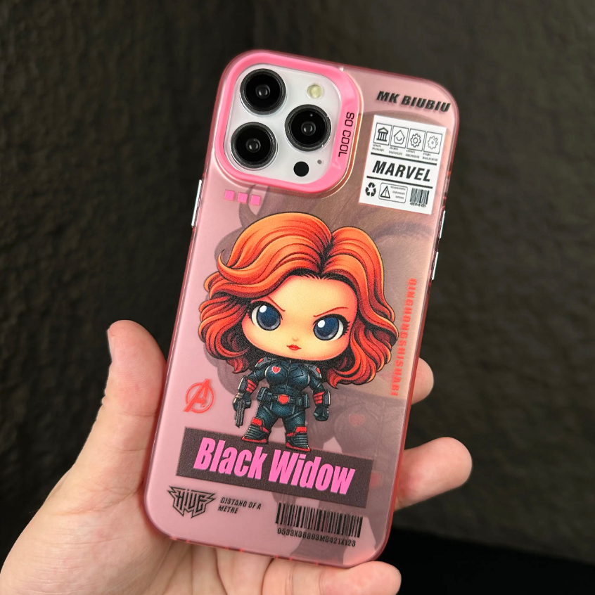 Ốp Điện Thoại Acrylic Cứng Hai Lớp Màu Bạc / Venom Cho compatible for iPhone 11 12 13 14 pro max