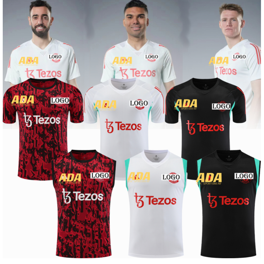 Áo Thun Số 23-24 MU UTD Màu Trắng Và Đen