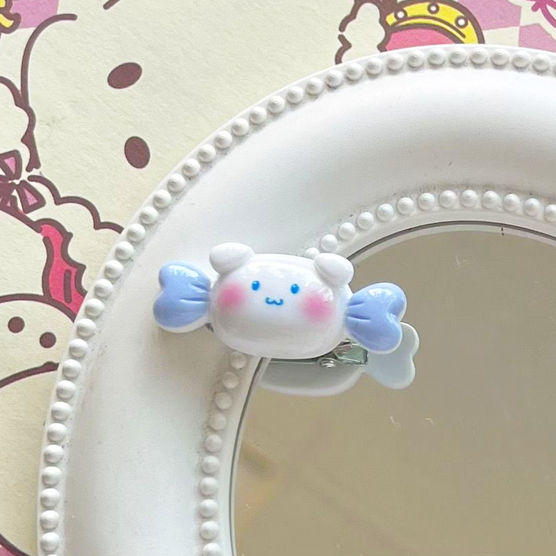 ✨✨Kẹp Tóc Mini Họa Tiết Hoạt Hình Trái Tim Sanrio Nhật Bản Dễ Thương Cho Bé Gái