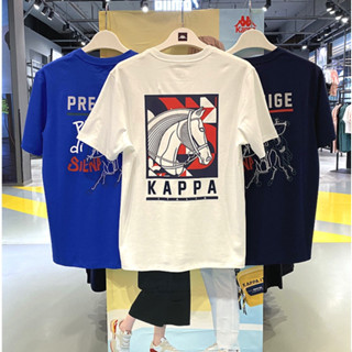  Áo Thun cotton Tay Ngắn In Họa Tiết Kappa Thời Trang Mùa Hè Cho Nam K0B32TD20 