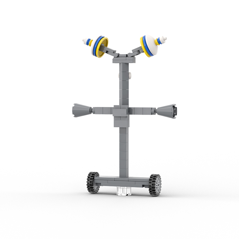 Mô Hình Xây Dựng Banban The Jester / Mr.. Buildmoc Garten of Banban model The Jester / Mr. Bộ Đồ Chơi Xếp Hình 329 Mảnh Cho Bé