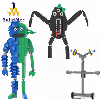 Mô hình xây dựng banban the jester / mr.. buildmoc garten of banban model the jester / mr. bộ đồ chơi xếp hình 329 mảnh cho bé