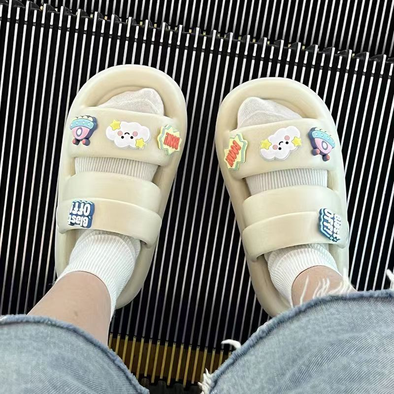Dép Đế Mềm Hình Đám Mây Dễ Thương Cho Bé Gái
