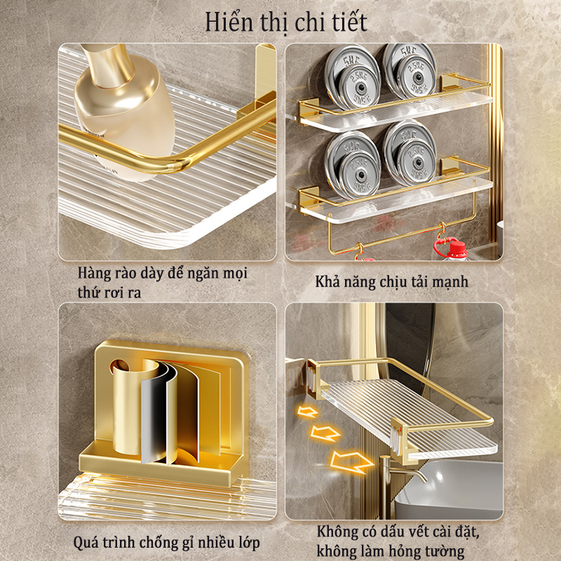 GuanChuang Giá Treo Vòi Nước Bằng Acrylic Chất Lượng