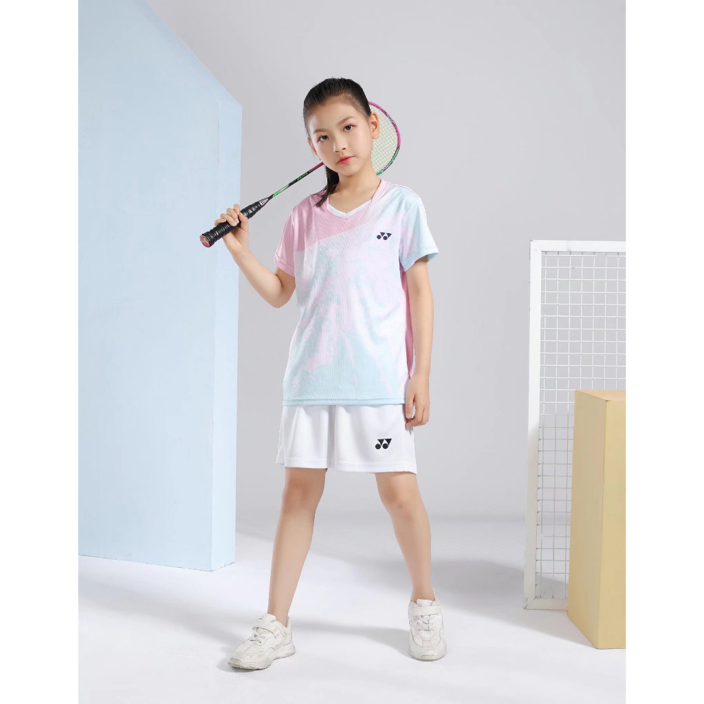 Bộ Đồ Thể Thao Yonex Mùa Hè 2023 Thấm Hút Mồ Hôi Nhanh Khô Thoáng Khí Thoải Mái Cho Nam Và Nữ
