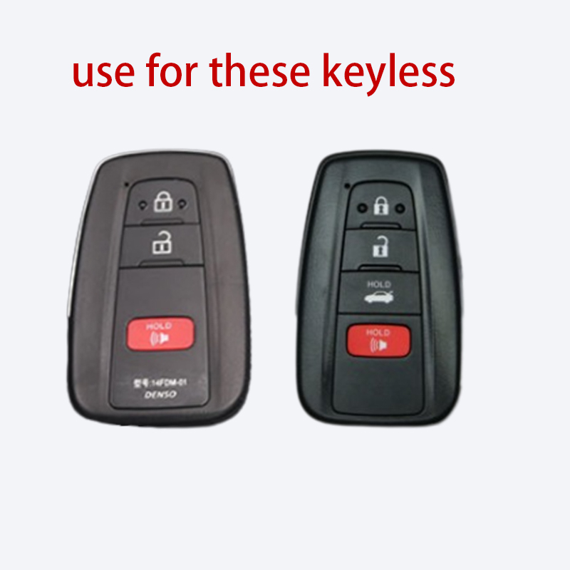 Bao móc khoá bọc ốp chìa khoá xe ô tô Toyota Corolla Cross,