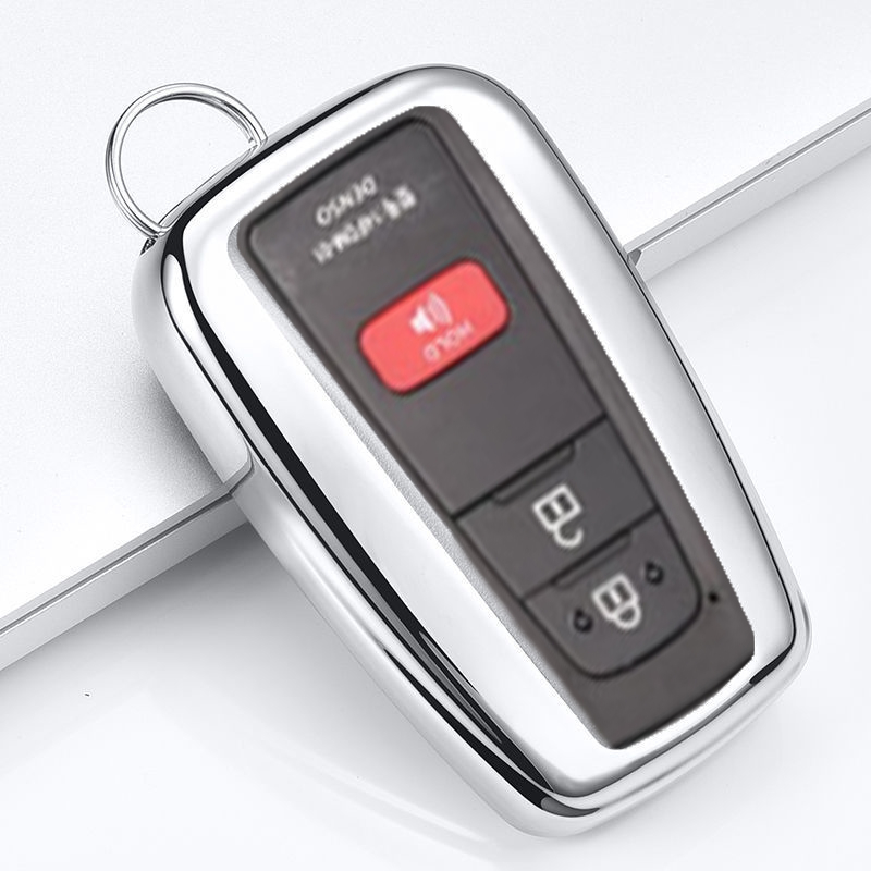 Bao móc khoá bọc ốp chìa khoá xe ô tô Toyota Corolla Cross,