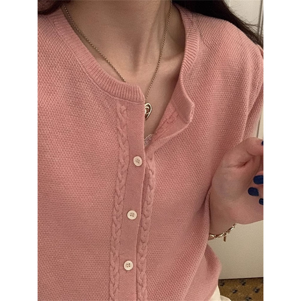 Áo Thun Tay Ngắn Cổ Tròn Phong Cách Hàn Quốc