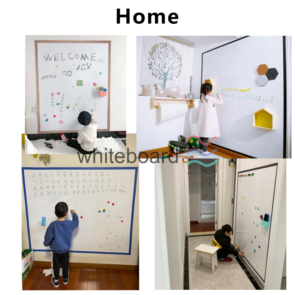 Bảng Trắng 45*50 45*100 60*100 Nam Châm Dán Bảng Trắng Chống Thấm Nước Có Thể Sử Dụng Làm Bảng Trắng
