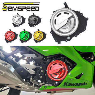 【SEMSPEED Vỏ bảo vệ động cơ xe máy Bảo vệ động cơ Cho Xe Mô Tô kawasaki ninja400 ninja 400 2018-2023 2024