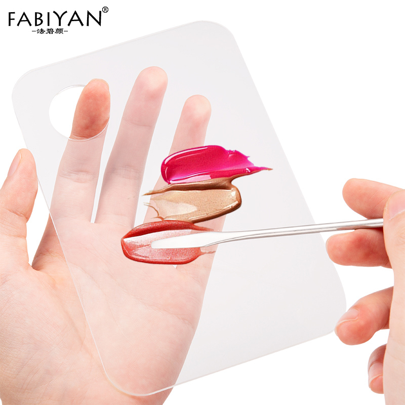 Bảng Màu Acrylic，Bảng pha màu acrylic +que trộn kem nền FABIYAN