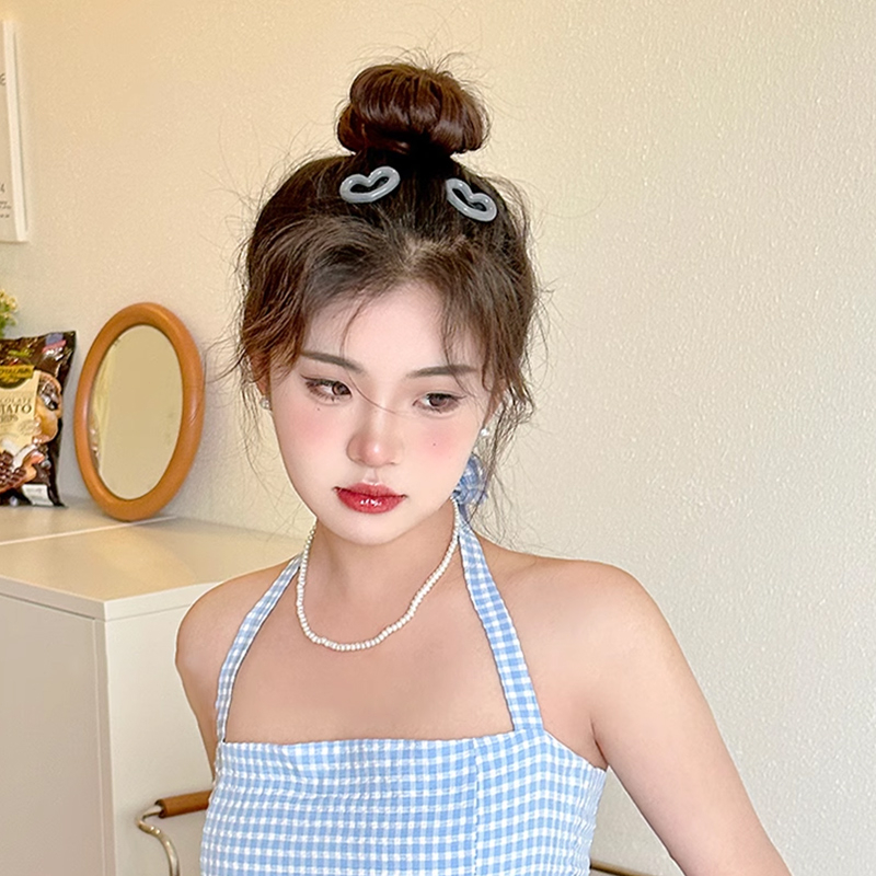 ✨✨Kẹp Tóc Hình Trái Tim Nhiều Màu Sắc Y2k