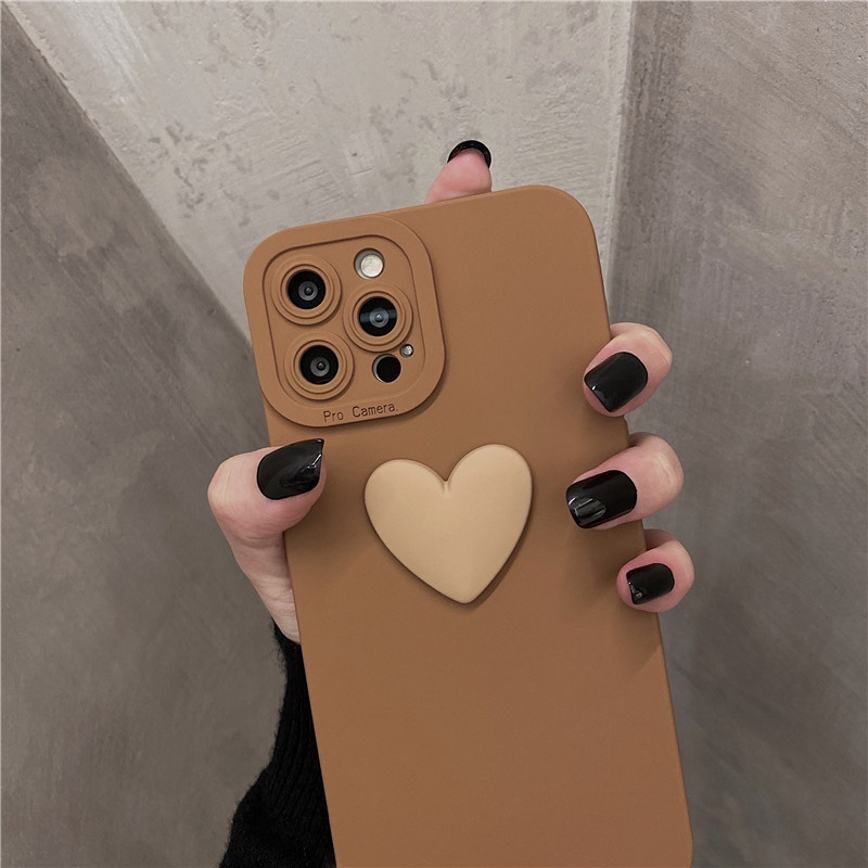 Vỏ bảo vệ điện thoại di động 3 d love silicone vivo y02s y11 y16 y15 y17 y01 y15a y15s y20i y20s y20g y12s y12a y20a y20t y33s y21t y21s y31 y51 y85 v9 y91c y93 y