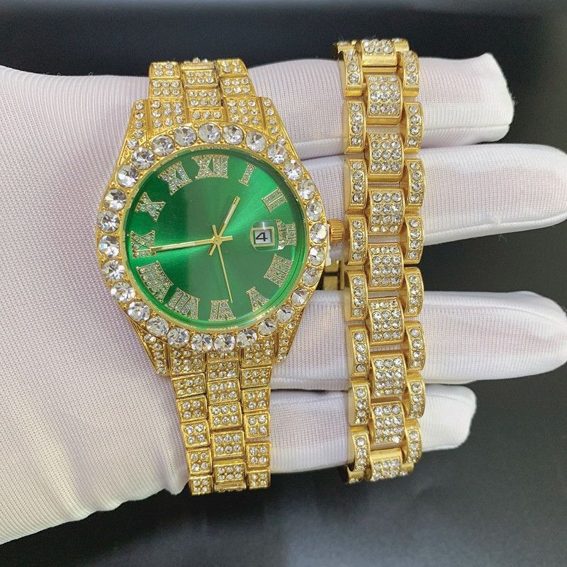 Đồng hồ quartz dây thép không gỉ dạ quang chống nước chính hãng cho nam P12