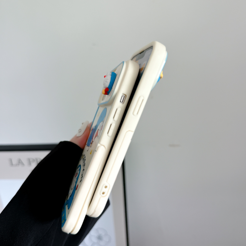 Ốp điện thoại họa tiết hoạt hình thiết kế nắp trượt bảo vệ camera thích hợp cho iPhone 12 11 Pro Max 13 Pro 14 Pro Max