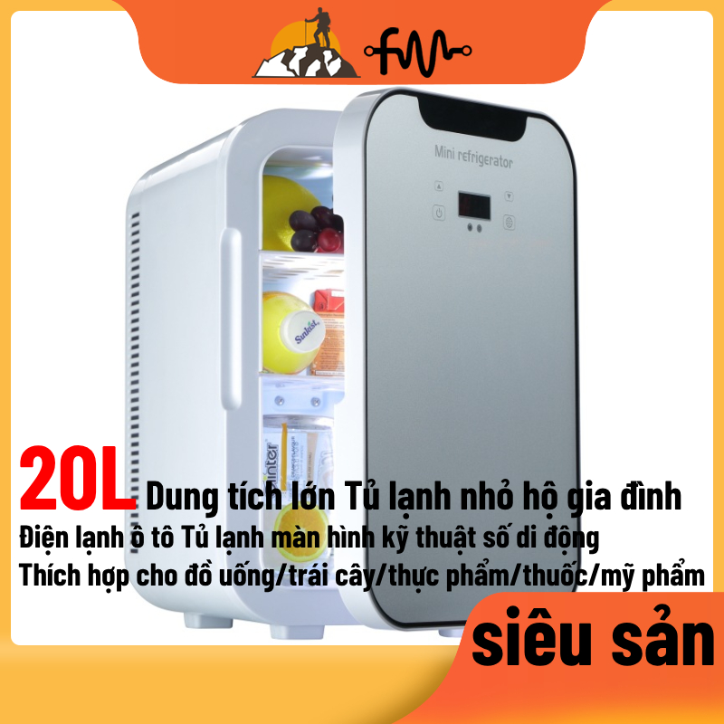 Tủ Lạnh Kỹ Thuật Số 20L Kỹ Thuật Số Nhỏ Gọn Phù Hợp Cho Tủ Lạnh / Đồ Uống / Trái Cây / Thức Ăn / Mỹ Phẩm