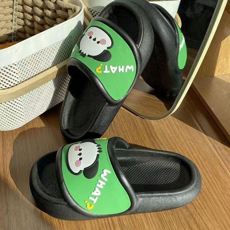 Dép Đi Trong Nhà Đế Dày Chống Trượt Họa Tiết Dễ Thương