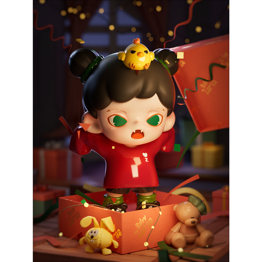 Baby zoraa mischievous Nhật Ký Dễ Thương Đồ Chơi Hành Động Bí Ẩn Quà Tặng Giáng Sinh Cho Trẻ Em