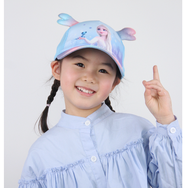 Mũ lưỡi trai họa tiết công chúa Elsa Disney cho bé gái từ 3-14 tuổi
