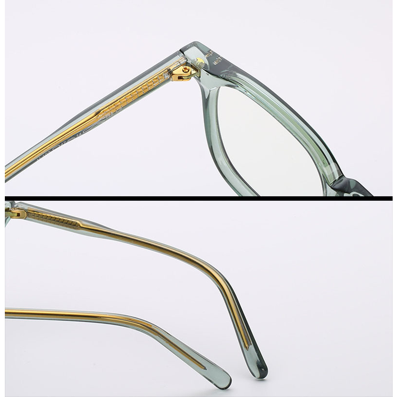 Mắt Kính Gọng Kim Loại Chống Ánh Sáng Xanh AL103 Thời Trang Cho Nam Và Nữ