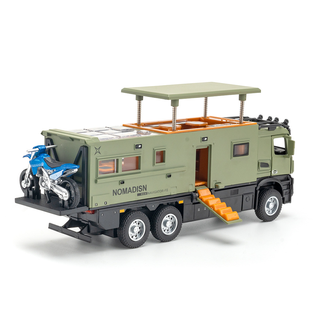 Mô Hình Xe Hơi Benz Nomadism Tỉ Lệ 1: 32 Bằng Hợp Kim Có Đèn Và Nhạc Độc Đáo Sống Động