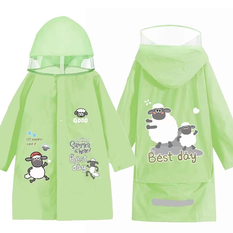 SANRIO Áo Mưa Chống Thấm Nước Họa Tiết Hoạt Hình Kuromi Mymelody Pochacco Cho Bé