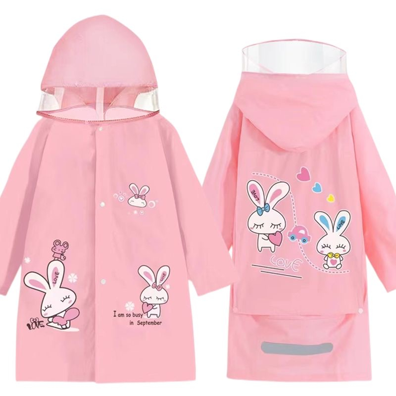 SANRIO Áo Mưa Chống Thấm Nước Họa Tiết Hoạt Hình Kuromi Mymelody Pochacco Cho Bé