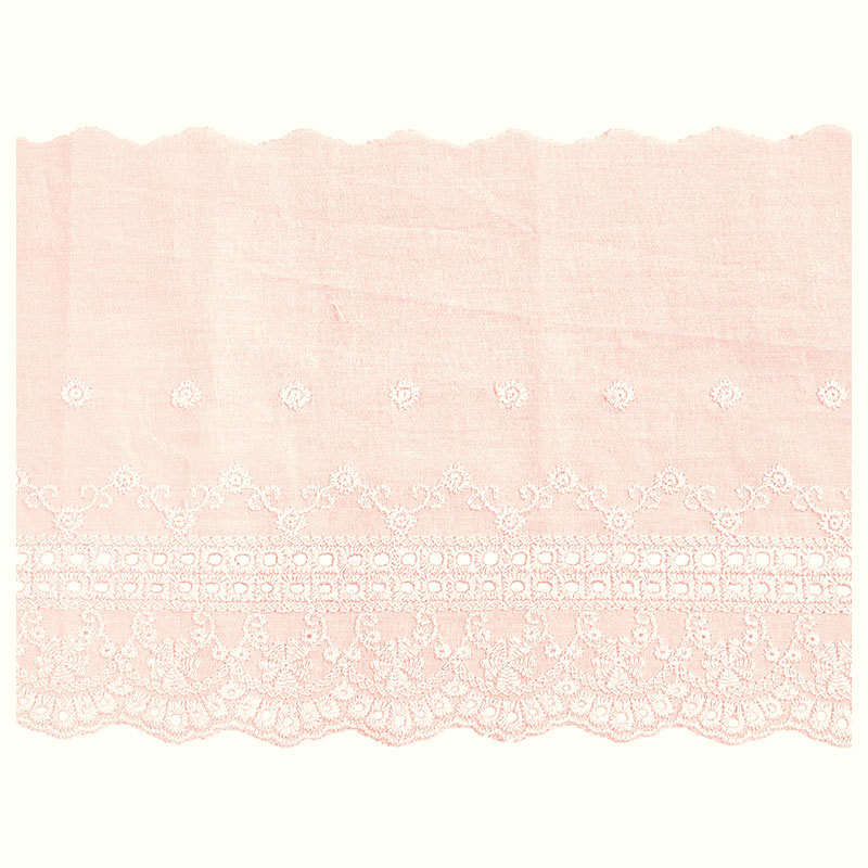 Cuộn Dây Ruy Băng Thêu Ren 1M Rộng 13.5Cm Chất Liệu 100% cotton