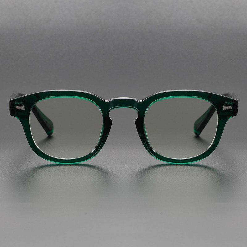 Mắt Kính Gọng Phẳng Phong Cách Retro Thời Trang Cho Nam & Nữ T7132