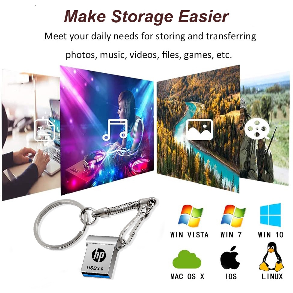 Usb 3.0 Tốc Độ Cao HP 128GB / 256GB / 512GB / 1TB / 2TB