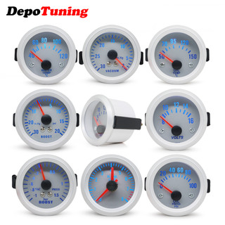 Đồng Hồ Đo Áp Suất Dầu / Nước / Nhiệt Độ Xe Hơi 2 "52mm 12VV Có Đèn LED