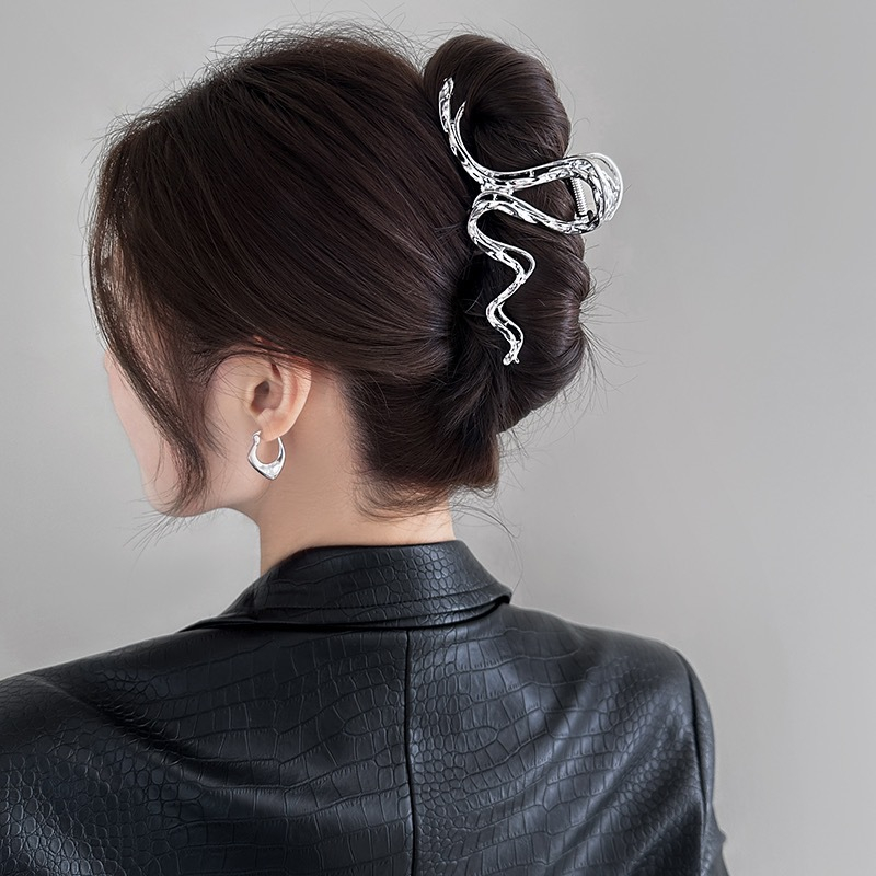 Kẹp Tóc Kim Loại Kích Thước Lớn Thời Trang Mới 2023 Cho Nữ