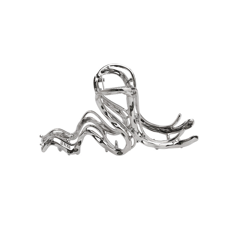 Kẹp Tóc Kim Loại Kích Thước Lớn Thời Trang Mới 2023 Cho Nữ