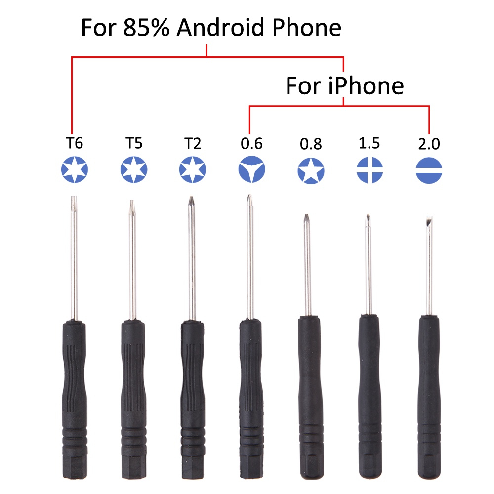 Bộ tua vít ALLPARTS sửa chữa Iphone Samsung