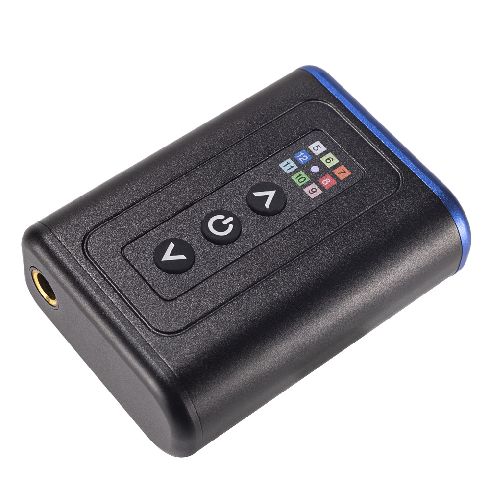 Cung cấp năng lượng hình xăm không dây 4800mAh Điều chỉnh điện áp Pin máy có kẹp RCA