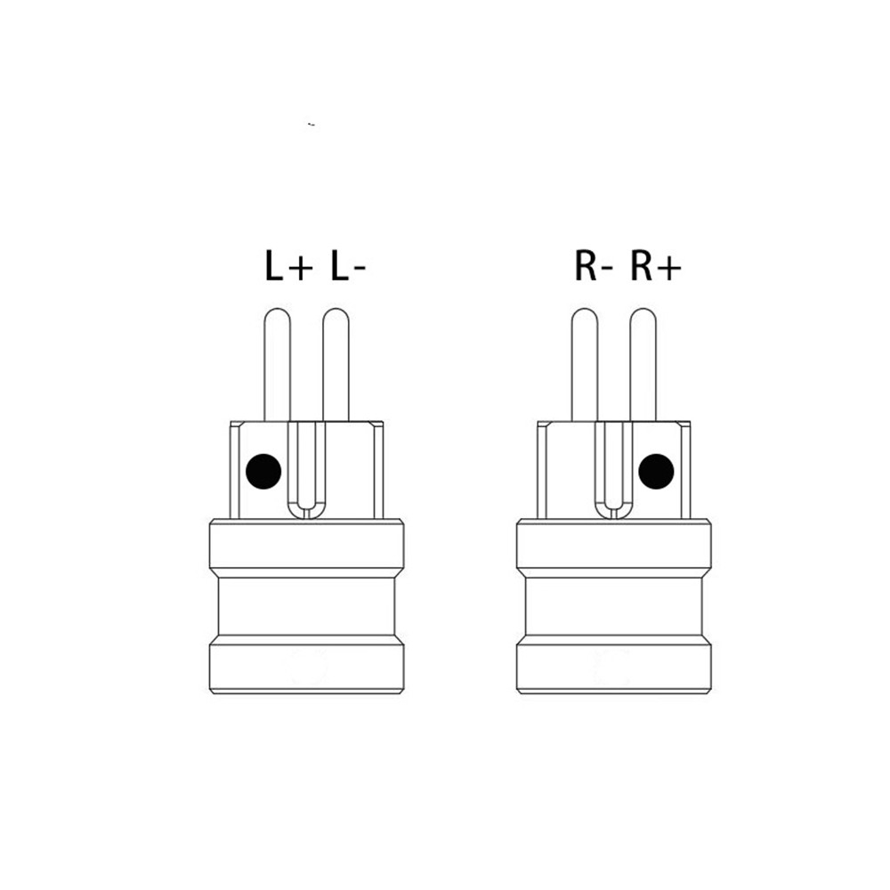 Giắc Cắm Tai Nghe Audiohive 2Pin 0.78 flat - 2Pin