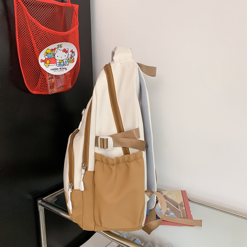 School Backpack Prettyzys 2023 Korean Large capacity 14 inch For Women