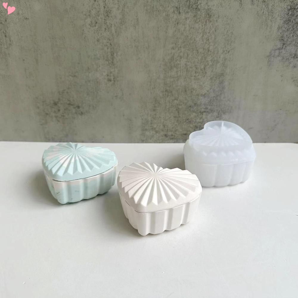 Bộ Khuôn Silicone Làm Hộp Đựng Trang Sức Thủ Công