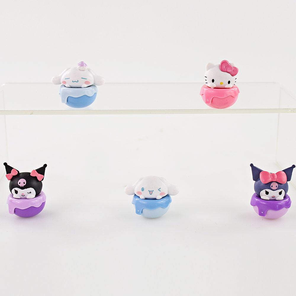 Set 5 Mô Hình Nhân Vật sanrio hello kitty 3cm Trang Trí Bánh Kem