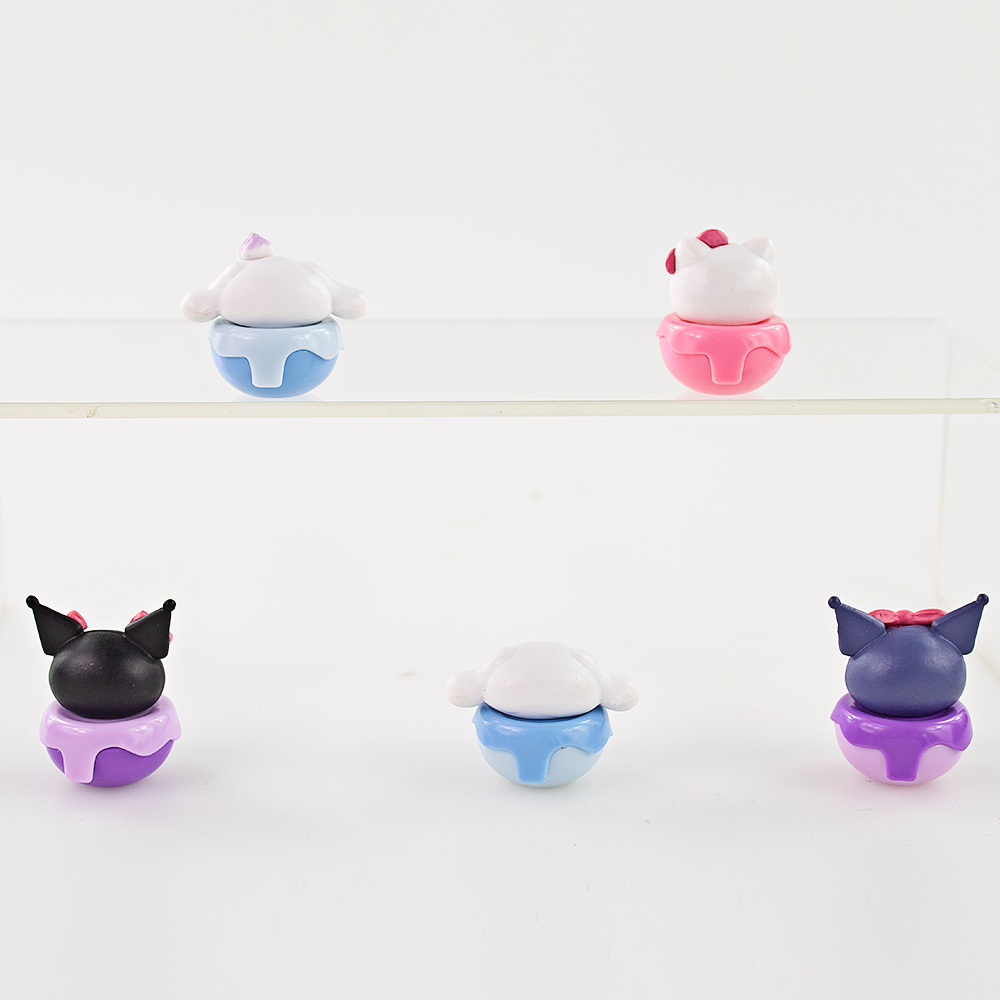 Set 5 Mô Hình Nhân Vật sanrio hello kitty 3cm Trang Trí Bánh Kem