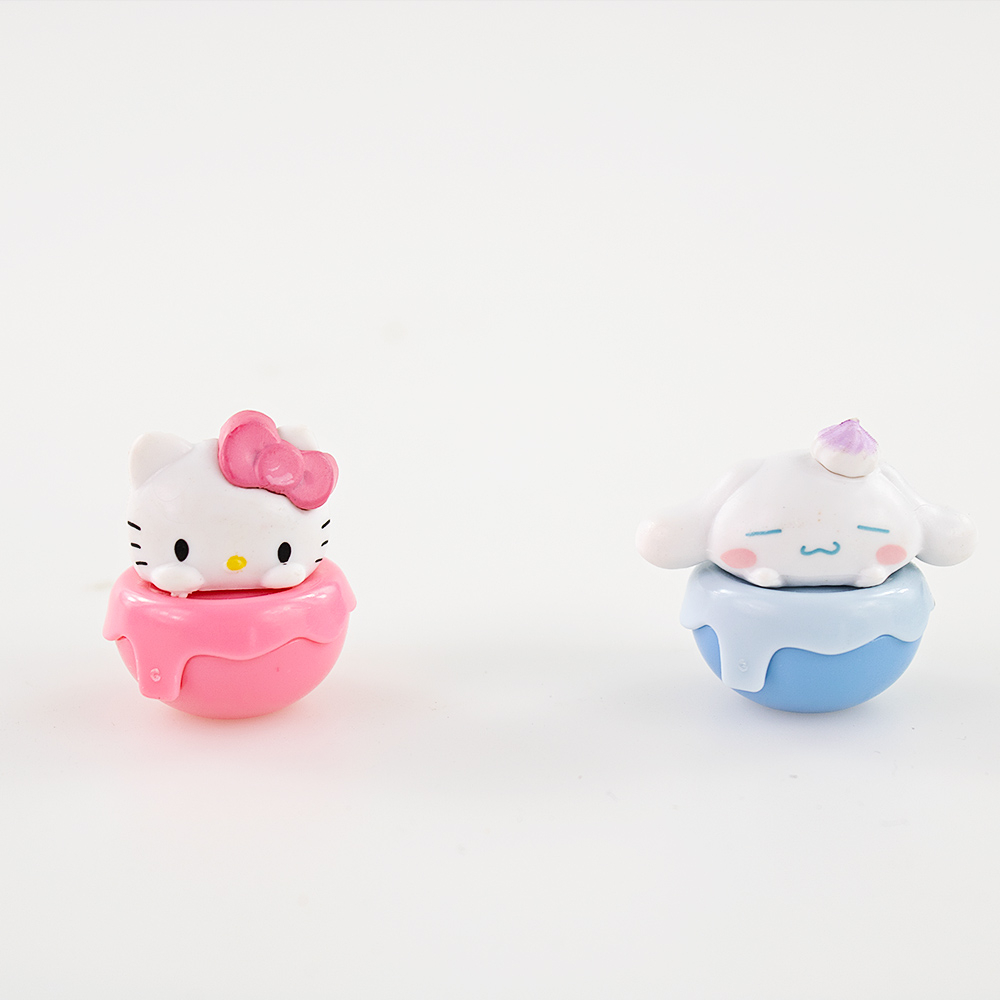 Set 5 Mô Hình Nhân Vật sanrio hello kitty 3cm Trang Trí Bánh Kem