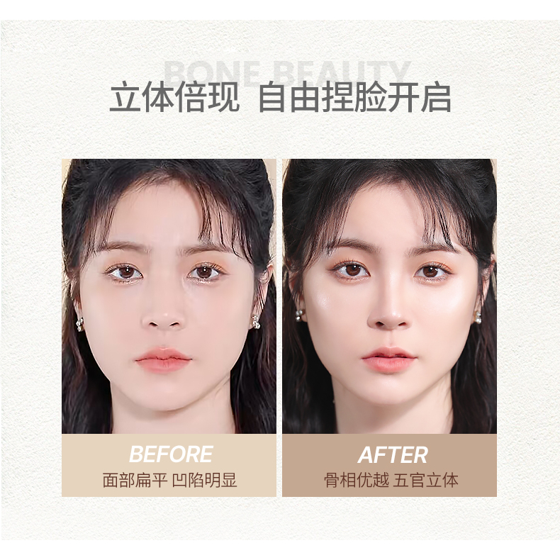 Bảng Phấn Bắt Sáng 3 Màu Lì Và Màu Nhũ Chống Nước Hiệu NOVO NO.5828