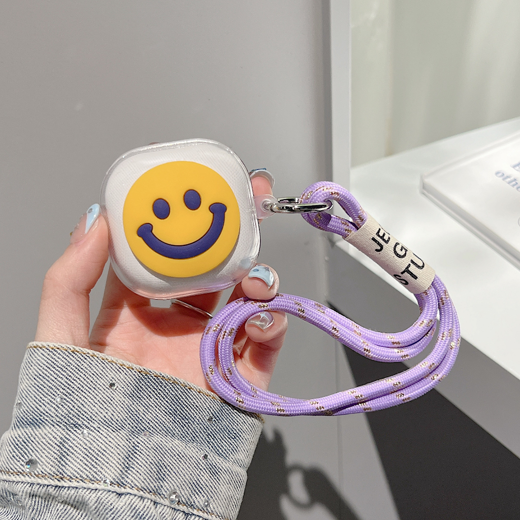 Vỏ Bảo Vệ Hộp Sạc Tai Nghe Samsung Galaxy Buds 2 / Galaxy Buds Pro 2 / Galaxy Buds Pro Có Dây Đeo Tiện Dụng